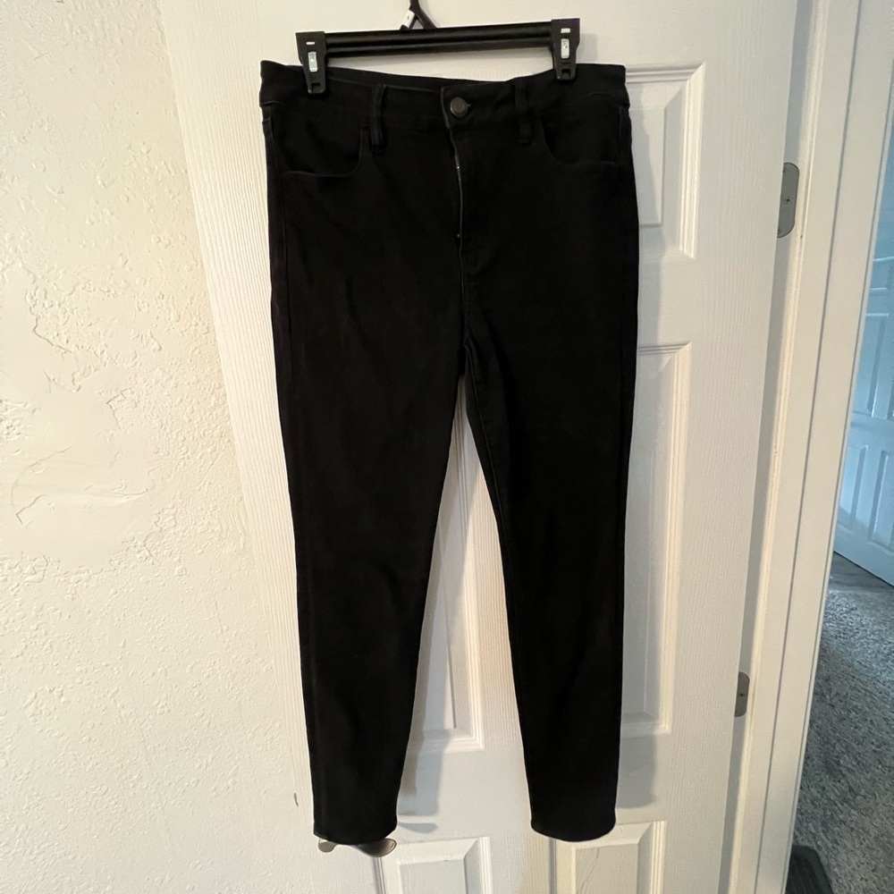 American eagle next level stretch black size 12 regular